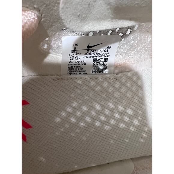 Nike Vaporfly 3 ZoomX Carbon Plate Running Shoes White Pink Men 9 main image 7
